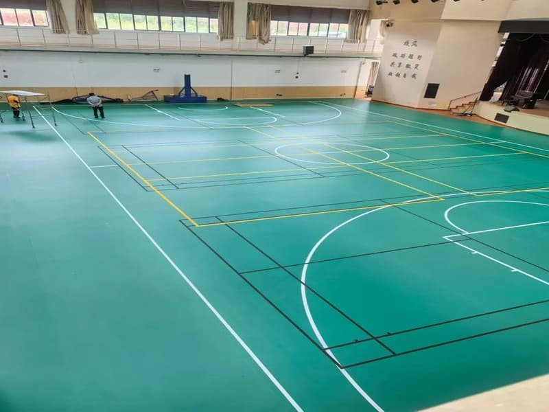 pvc flooring benefits for school gymnasiums